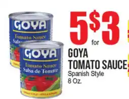 Extra Supermarket GOYA TOMATO SAUCE offer