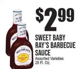 Extra Supermarket SWEET BABY RAY'S BARBECUE SAUCE offer