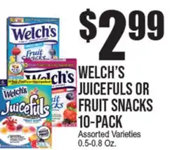 Extra Supermarket WELCH'S JUICEFULS OR FRUIT SNACKS offer