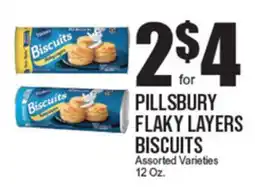 Extra Supermarket PILLSBURY FLAKY LAYERS BISCUITS offer