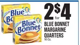 Extra Supermarket BLUE BONNET MARGARINE QUARTERS offer