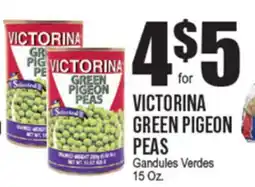 Extra Supermarket VICTORINA GREEN PIGEON PEAS offer