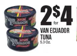 Extra Supermarket VAN ECUADOR TUNA offer