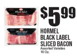 Extra Supermarket HORMEL BLACK LABEL SLICED BACON offer