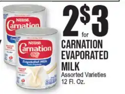 Extra Supermarket CARINATION EVAPORATED MILK offer