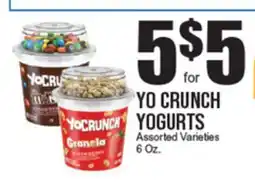 Extra Supermarket YO CRUNCH YOGURTS offer