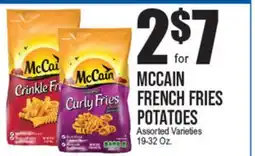 Extra Supermarket MCCAIN FRENCH FRIES POTATOES offer