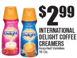 Extra Supermarket INTERNATIONAL DELIGHT COFFEE CREAMERS offer