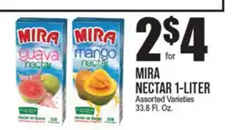 Extra Supermarket MIRA NECTAR 1-Liter offer