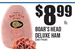 Extra Supermarket BOAR'S HEAD DELUXE HAM offer