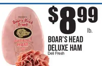 Extra Supermarket BOAR'S HEAD DELUXE HAM offer