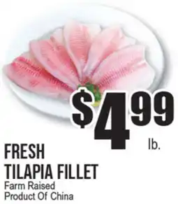 Extra Supermarket FRESH TILAPIA FILLET offer