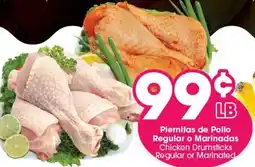 Arteagas Food Center Chicken Drumsticks Regular or Marinated offer