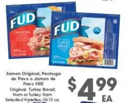 Arteagas Food Center Original, Turkey Breast, Ham or Turkey Ham offer