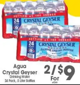 Arteagas Food Center Drinking water offer