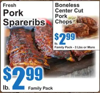 SuperFresh Fresh Pork Spareribs offer
