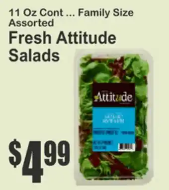 SuperFresh Fresh Attitude Salads offer