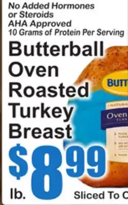 SuperFresh Butterball Oven Roasted Turkey Breast offer