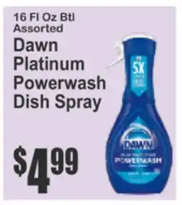SuperFresh Dawn Platinum Powerwash Dish Spray offer