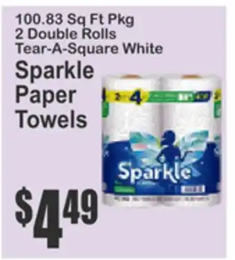 SuperFresh Sparkle Paper Towels offer