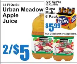 SuperFresh Urban Meadow Apple Juice offer