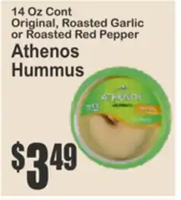 SuperFresh Athenos Hummus offer