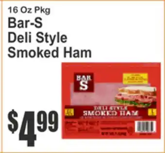 SuperFresh Bar-S Deli Style Smoked Ham offer