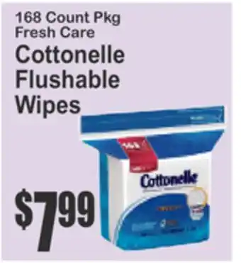 SuperFresh Cottonelle Flushable Wipes offer