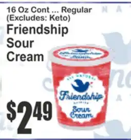 SuperFresh Friendship Sour Cream offer