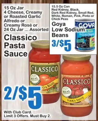 SuperFresh Classico Pasta Sauce offer