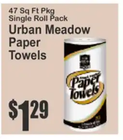 SuperFresh Urban Meadow Paper Towels offer