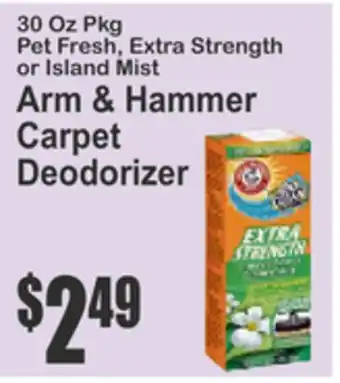 SuperFresh Arm & Hammer Carpet Deodorizer offer