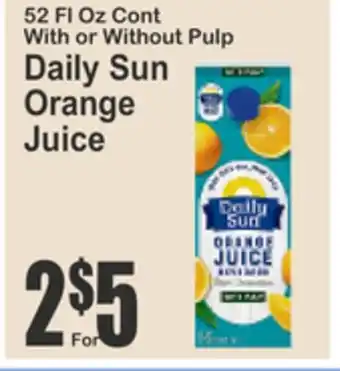 SuperFresh Daily Sun Orange Juice offer