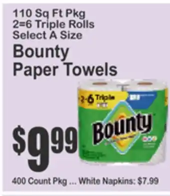 SuperFresh Bounty Paper Towels offer