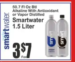 SuperFresh 50.7 FL Oz Btl Alkaline With Antioxidant or Vapor Distilled Smartwater offer