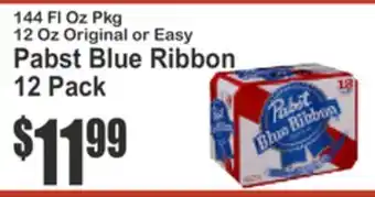 SuperFresh Pabst Blue Ribbon offer