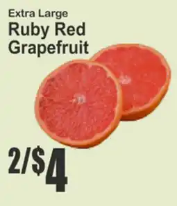 SuperFresh Extra Large Ruby Red Grapefruit offer