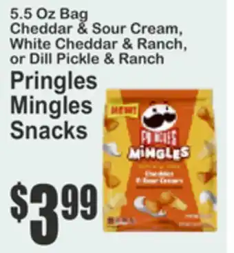 SuperFresh Pringles Mingles Snacks offer