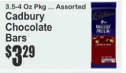 SuperFresh 3.5-4 Oz Pkg ... Assorted Cadbury Chocolate Bars offer