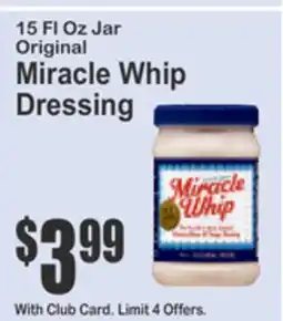 SuperFresh Original Miracle Whip Dressing offer