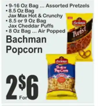 SuperFresh Bachman Popcorn offer