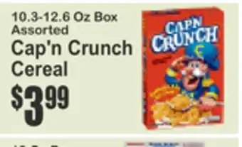 SuperFresh Cap'n Crunch Cereal offer