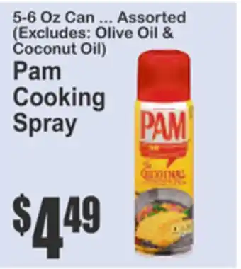 SuperFresh Pam Cooking Spray offer