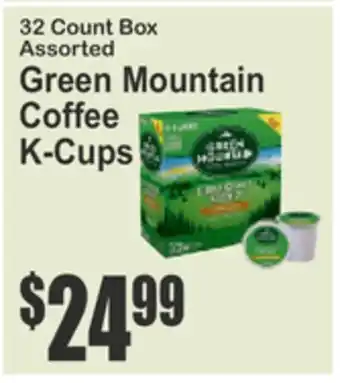 SuperFresh Green Mountain Coffee K-Cups offer