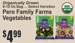 SuperFresh Pero Family Farms Vegetables offer