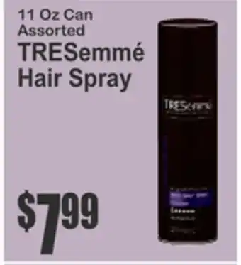 SuperFresh 11 Oz Can Assorted TRESemmé Hair Spray offer