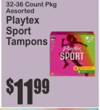 SuperFresh Playtex Sport Tampons offer