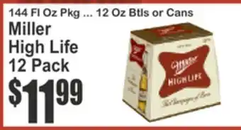SuperFresh Miller High Life offer