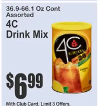 SuperFresh 4C Drink Mix offer