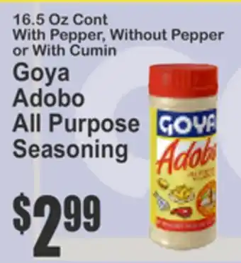SuperFresh Goya Adobo All Purpose Seasoning offer